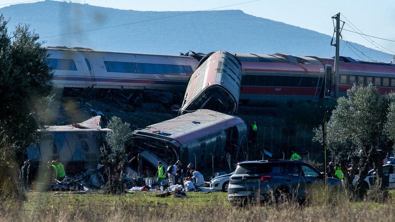 Espagne : collision meurtrière entre deux trains à grande vitesse
