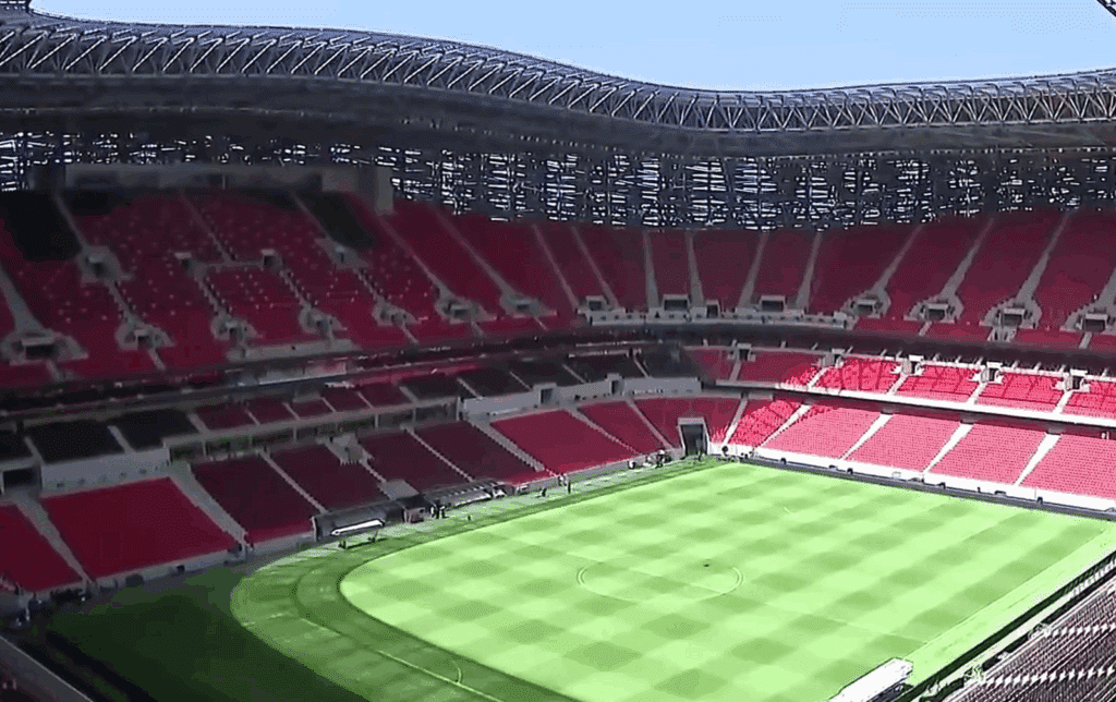 Maroc – Niger : un tifo géant pour inaugurer le nouveau stade de Rabat