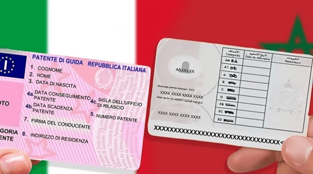 Maroc-Italie : les permis de conduire désormais reconnus des deux côtés