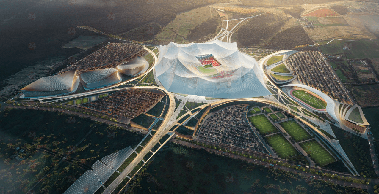 Le Grand Stade Hassan II : Un géant qui fait trembler l'Espagne pour la finale du Mondial 2030