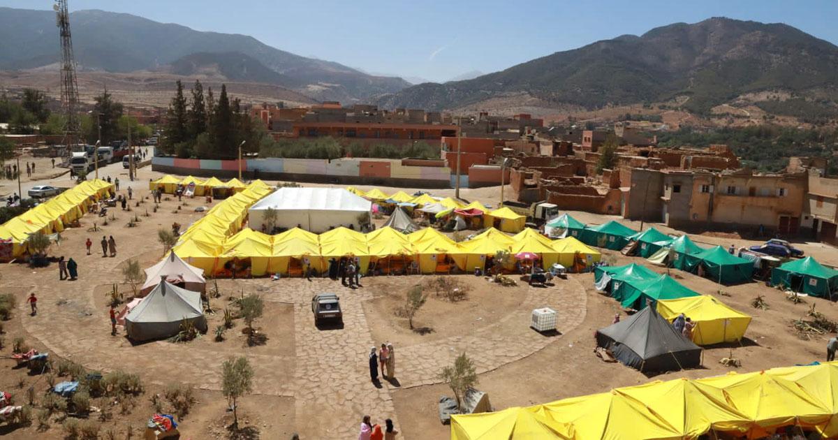 Séisme d’Al-Haouz : plus de 46 000 familles relogées, les tentes bientôt levées