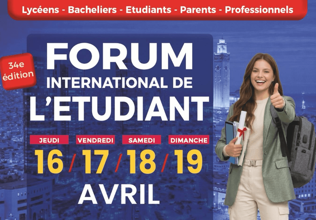 Casablanca : le forum de l’étudiant réunira 800 exposants de 24 pays