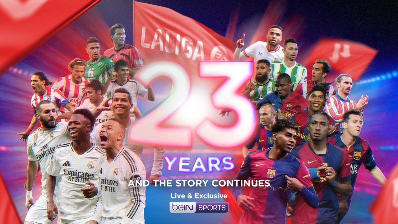 beIN SPORTS, seul maître de la LALIGA dans le monde arabe