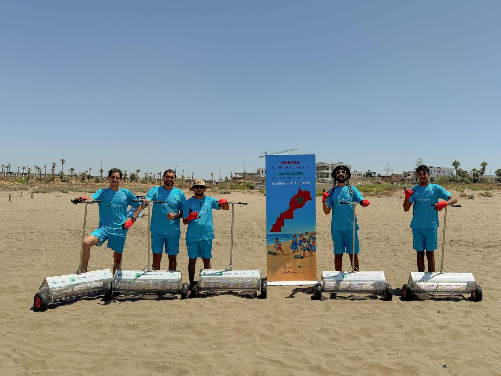 Chbyka Summer Tour 2025 : une tournée citoyenne pour des plages sans plastique