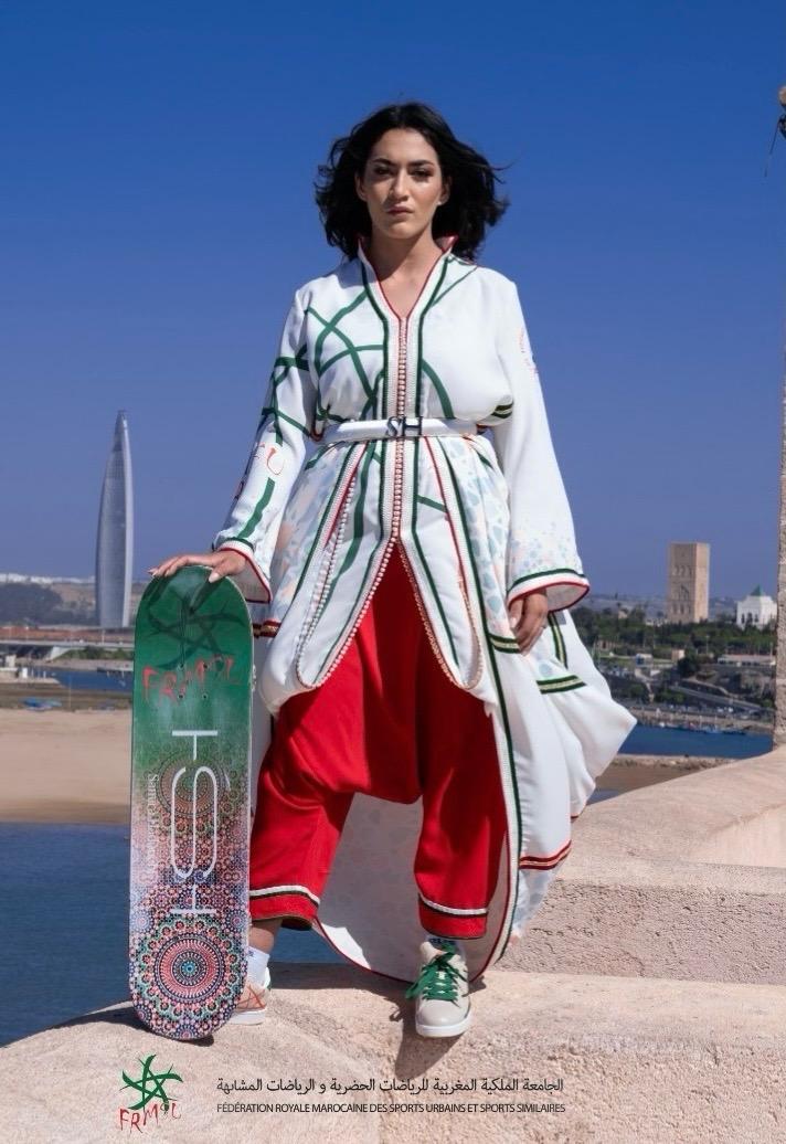 Mode et Skate : Le Maroc illumine Paris 2024 avec Aya Asaqas et Samira Haddouchi