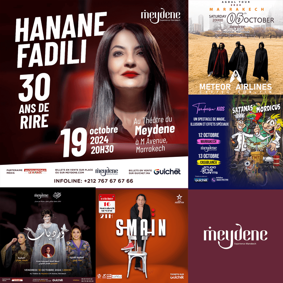 Octobre explosif au Théâtre Meydene : Rock Amazighe, Humour déjanté et hommage à Warda