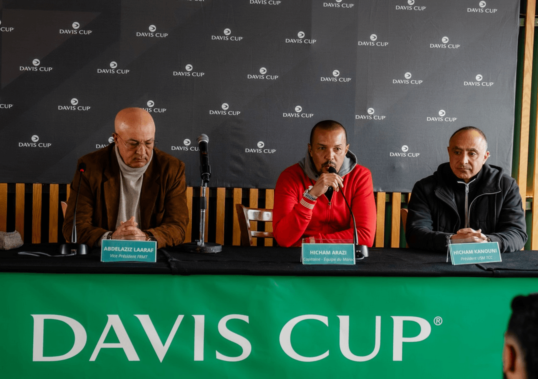 Coupe Davis 2026 : le Maroc officialise sa sélection face à la Colombie