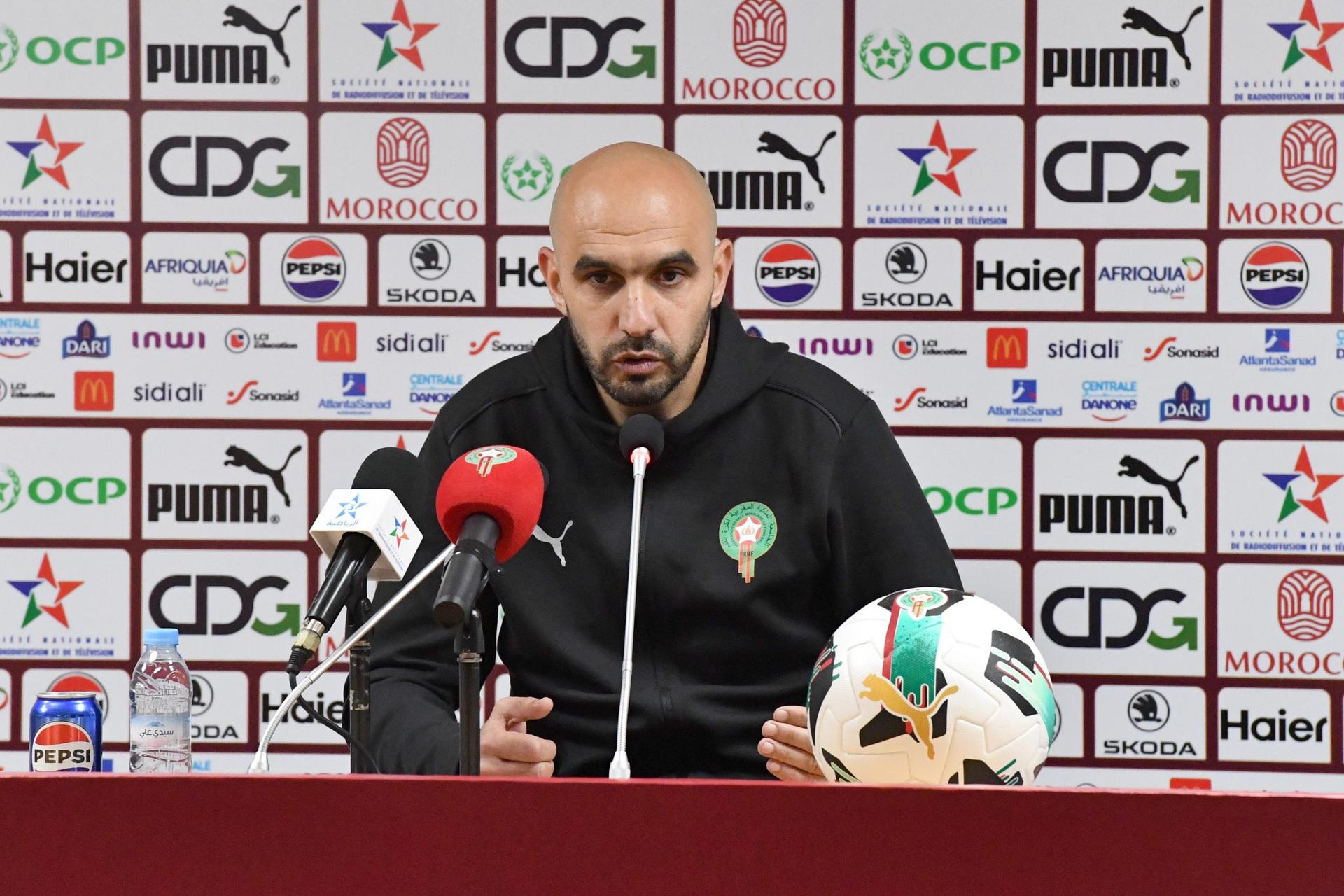 Regragui dévoile sa liste : Sannadi appelé, Mazraoui et Aguerd forfaits