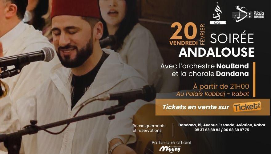 Rabat : une nuit andalouse d’exception au Palais Kabbaj avec Dandana