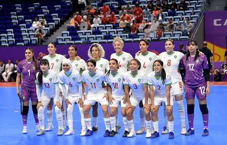 Futsal féminin : les Lionnes de l’Atlas en demi-finales après une nouvelle démonstration