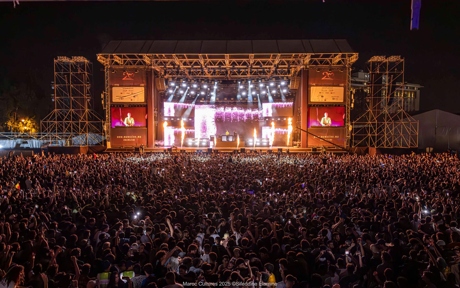 Mawazine 2025 : plus de 3,7 millions de festivaliers, et ce n’est pas fini