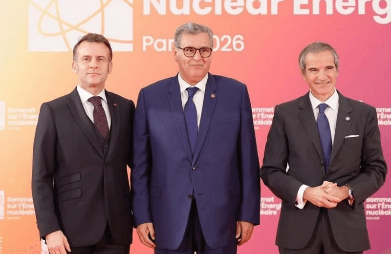 Nucléaire civil : Akhannouch représente le Maroc au sommet de Paris