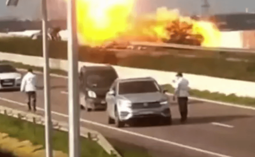 Explosion d’un camion de gaz sur l’autoroute Casablanca–Had Soualem