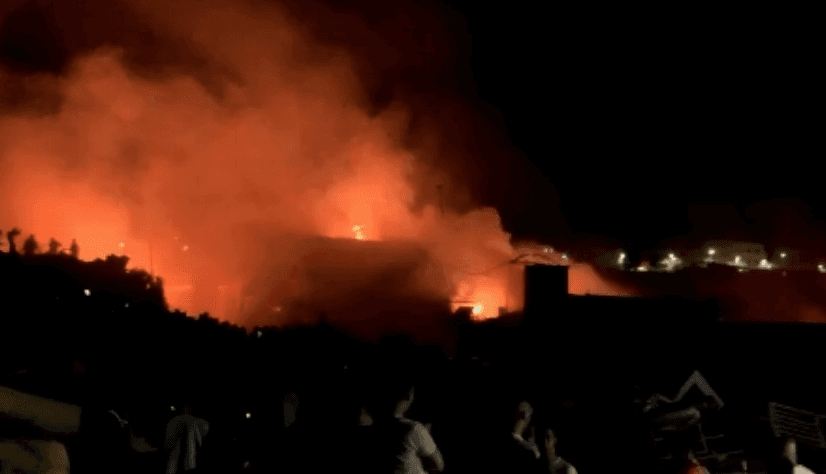 Fès : un incendie ravage plusieurs commerces du marché Hafa Moulay Idriss