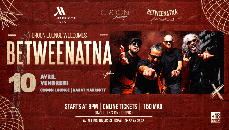 Betweenatna sur scène pour un concert à Rabat