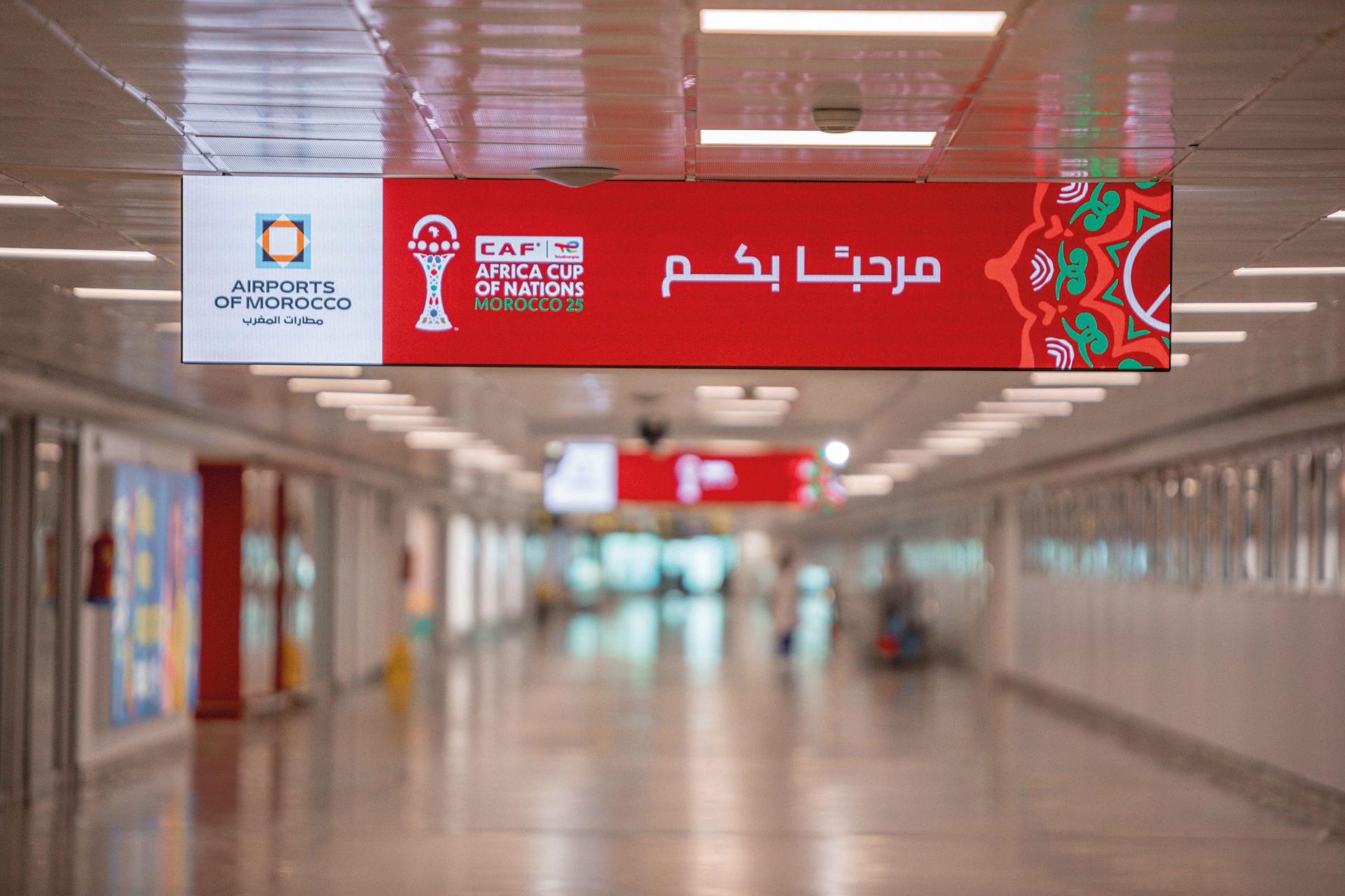 CAN 2025 : les aéroports marocains passent en mode accueil des supporters