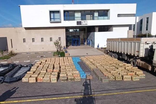 Essaouira : 1,6 tonne de chira saisie, deux trafiquants arrêtés