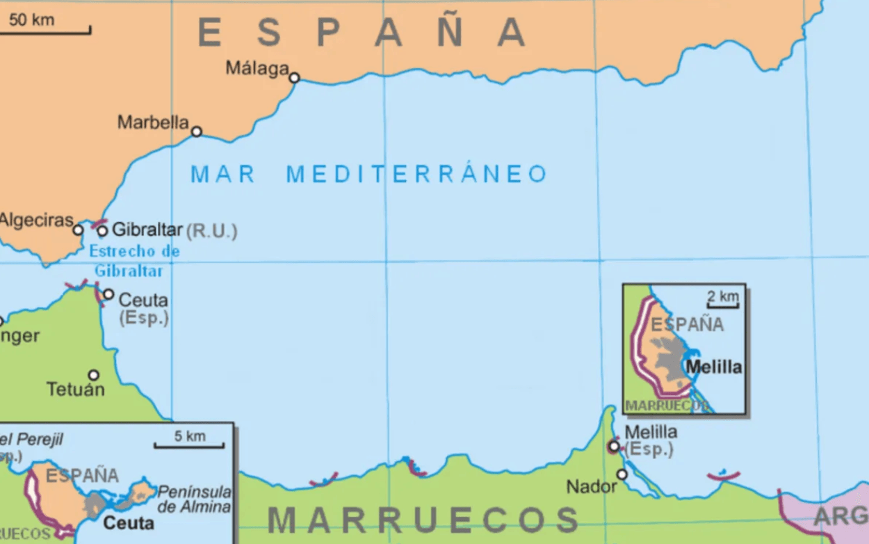 Sahara, Sebta et Melilia : une carte officielle espagnole provoque la polémique