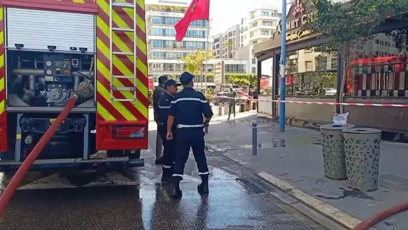 Incendie au resto turc Ahmet Chef à Casablanca