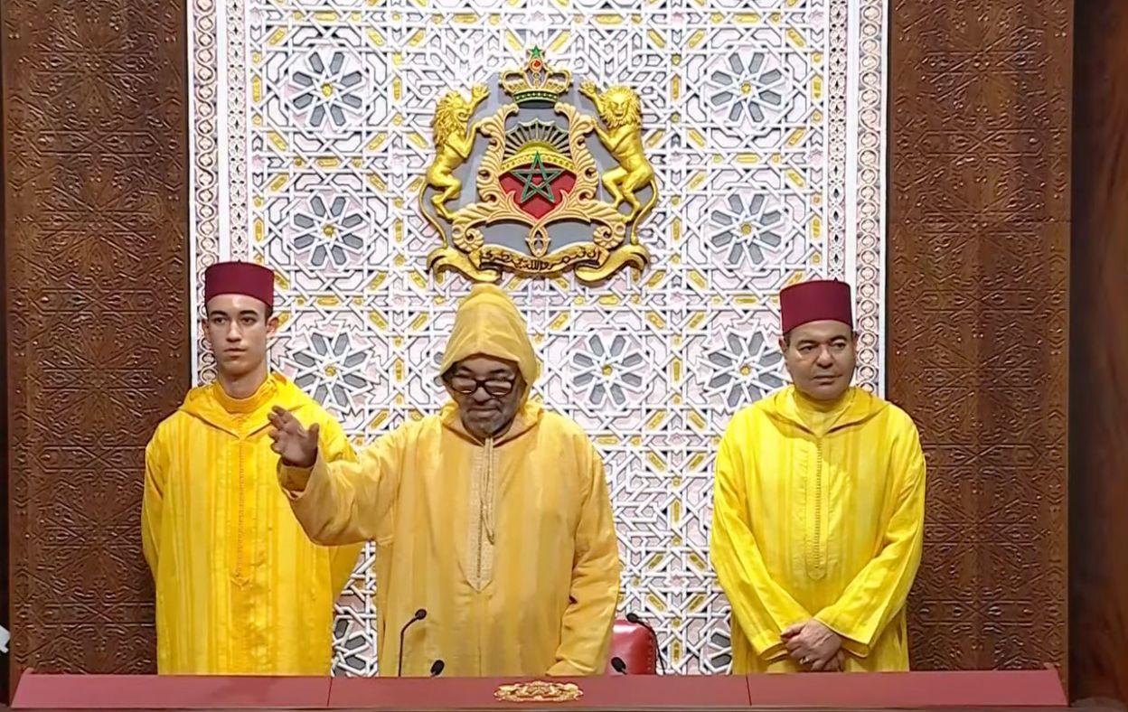 SM le Roi adresse un discours au Parlement à l'occasion de l'ouverture de la 1ère session de la première année législative de la 12e Législature