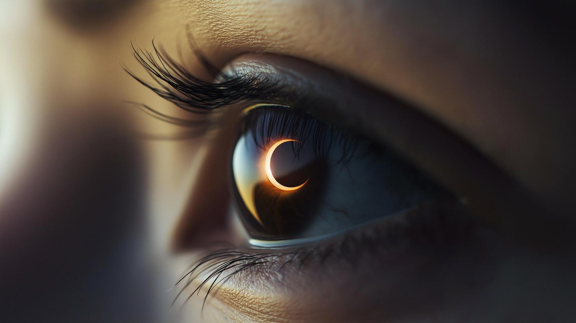 Vous avez observé l’éclipse ? Voici les symptômes oculaires à ne pas ignorer