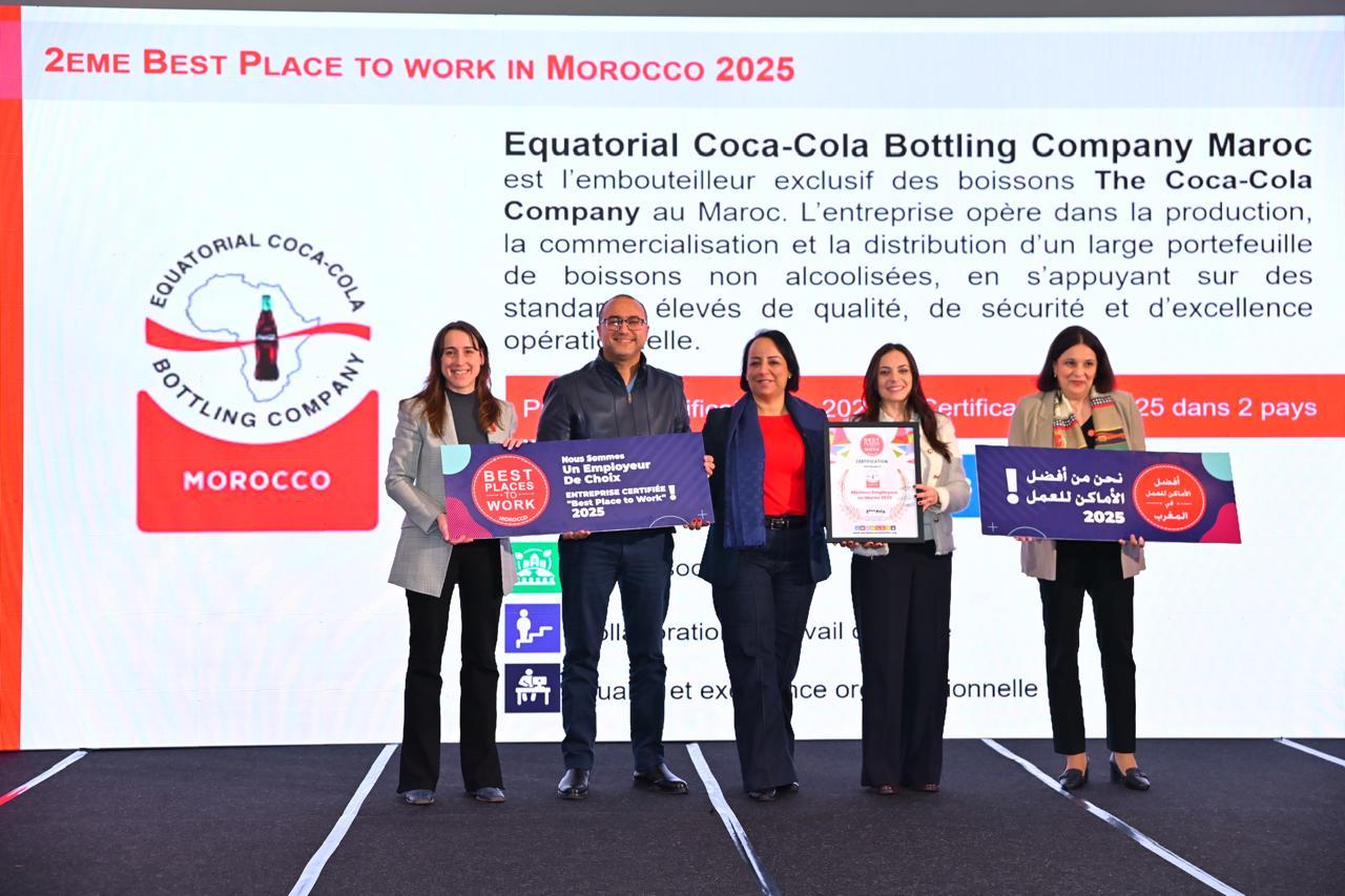 ECCBC Maroc classée parmi les meilleurs employeurs en 2025