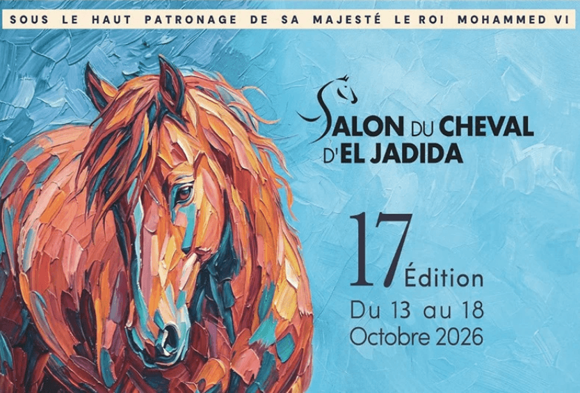 Salon du Cheval d’El Jadida : rendez-vous du 13 au 18 octobre
