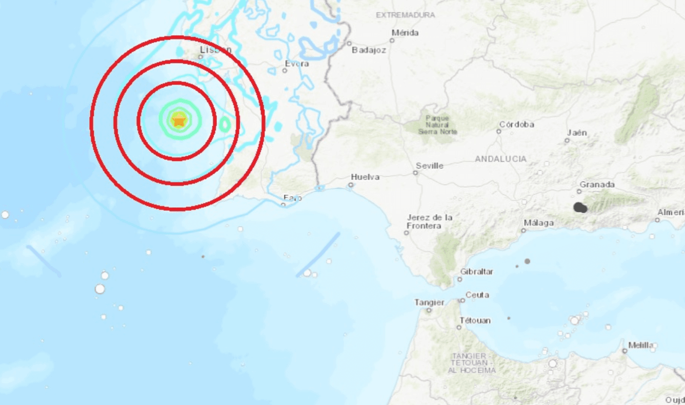 Secousse de 5,3 au large du Portugal, ressentie jusqu'au Maroc et en Espagne