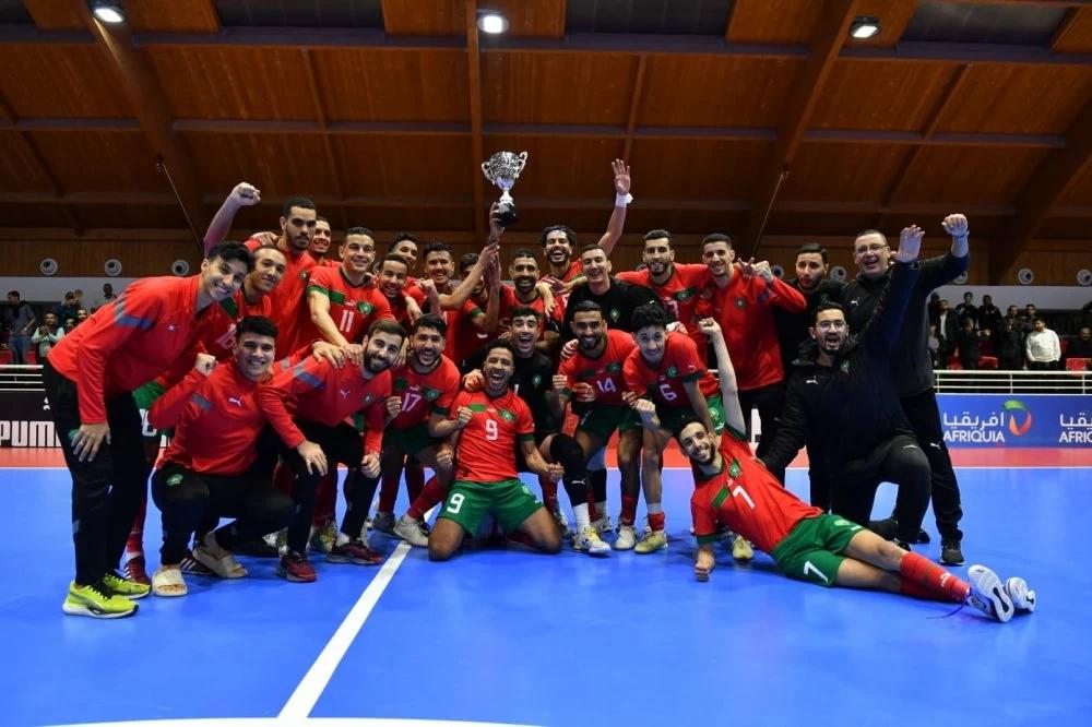Futsal : Le Maroc s’impose face au Portugal et remporte son tournoi à domicile