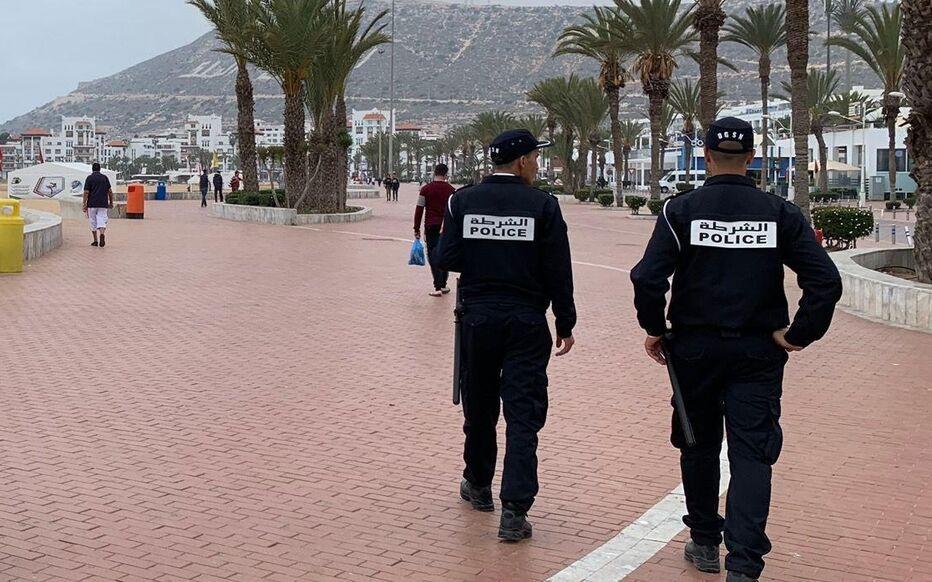Agadir : deux hommes arrêtés pour agression de touristes étrangers