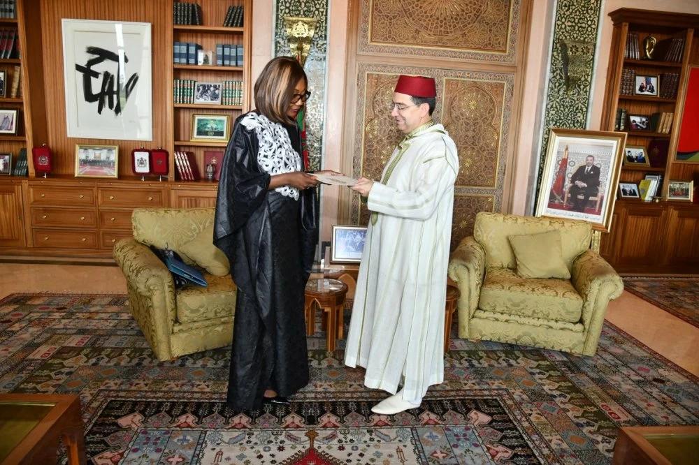 Bourita reçoit la ministre centrafricaine des AE, porteuse d’un message écrit à Sa Majesté le Roi