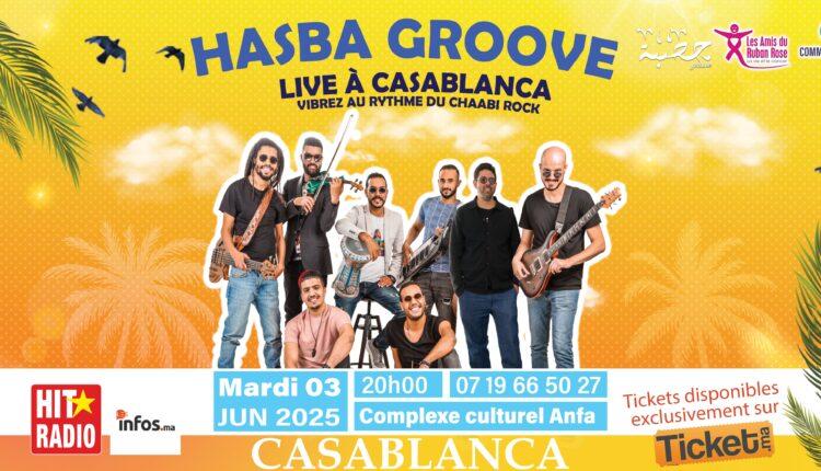 Quand le chaâbi rencontre le rock… Hasba Groove donne rendez-vous le 3 juin