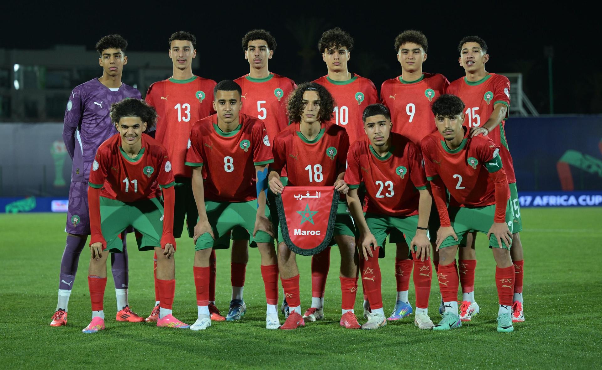 CAN U17 : où et quand suivre le choc Maroc – Afrique du Sud