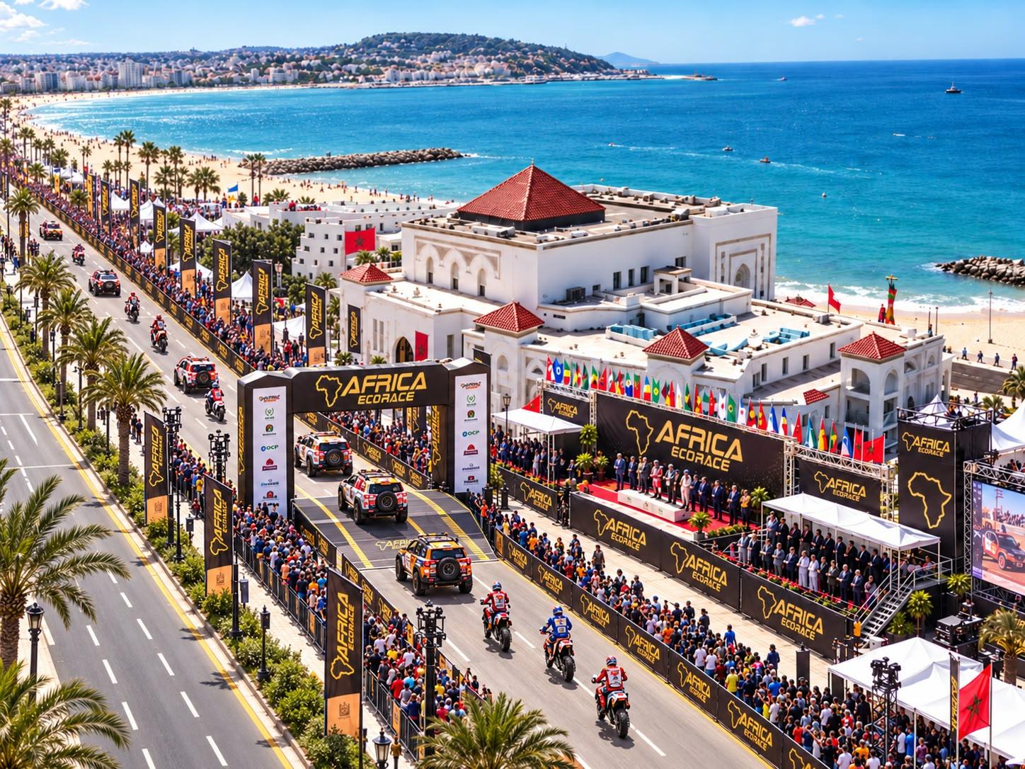 Africa Eco Race : le Maroc ouvre la route vers l’Afrique