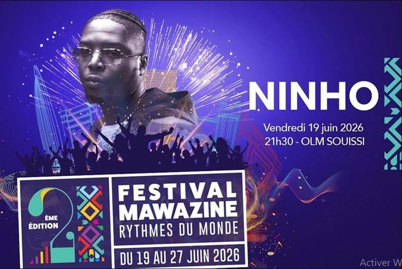 Mawazine 2026 : retour annoncé du festival avec Ninho en tête d’affiche