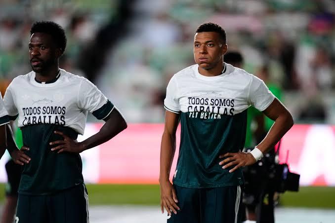 Sebta : Mbappé, Vinicius et Konaté masquent le message et déclenchent la polémique