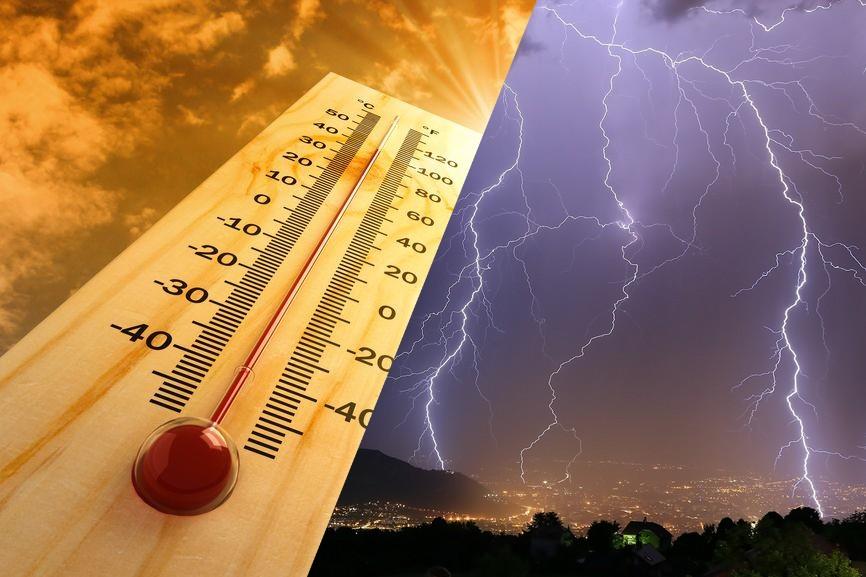 Météo du jour : orages attendus sur l’Atlas, fortes chaleurs au Sud