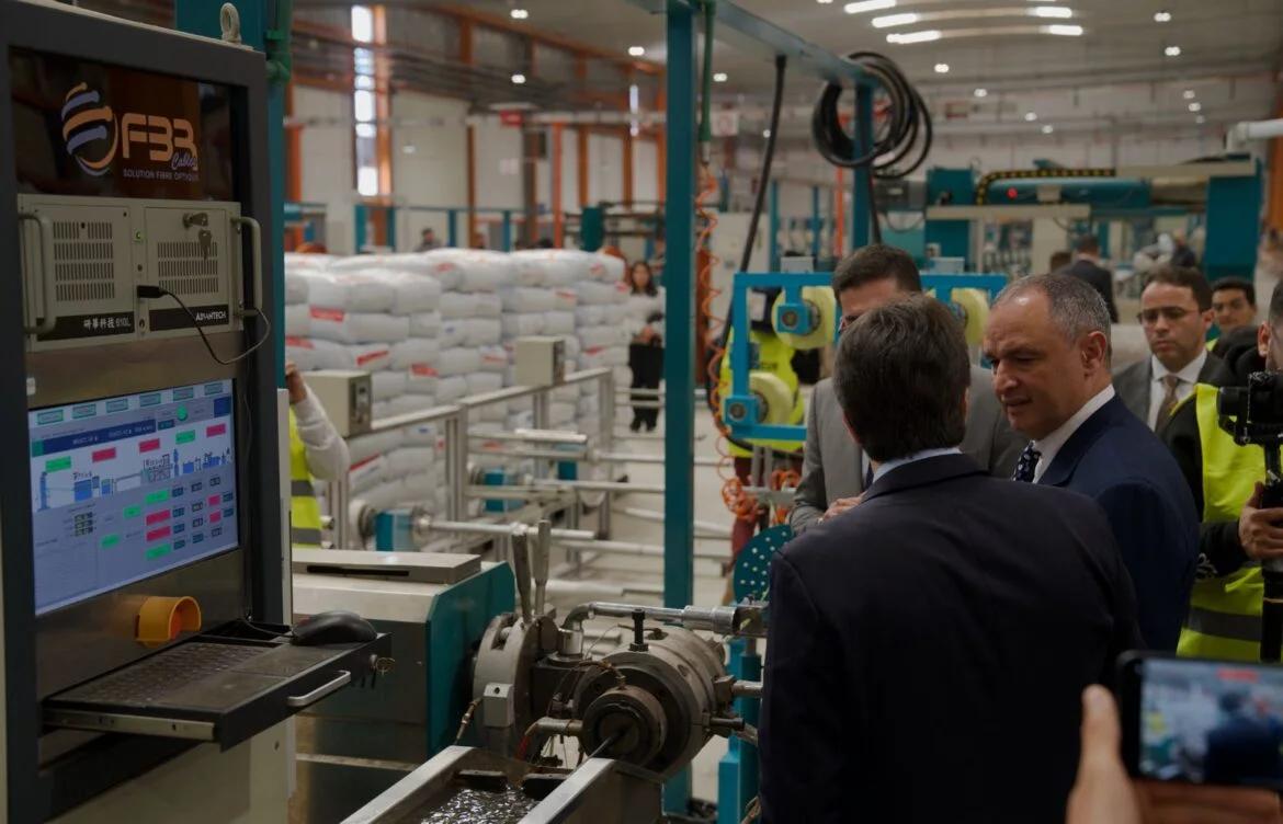 Berrechid : une unité de production de câbles réseaux et fibre optique inaugurée