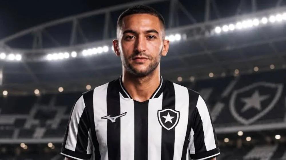 Botafogo : Hakim Ziyech accueilli en star à Rio