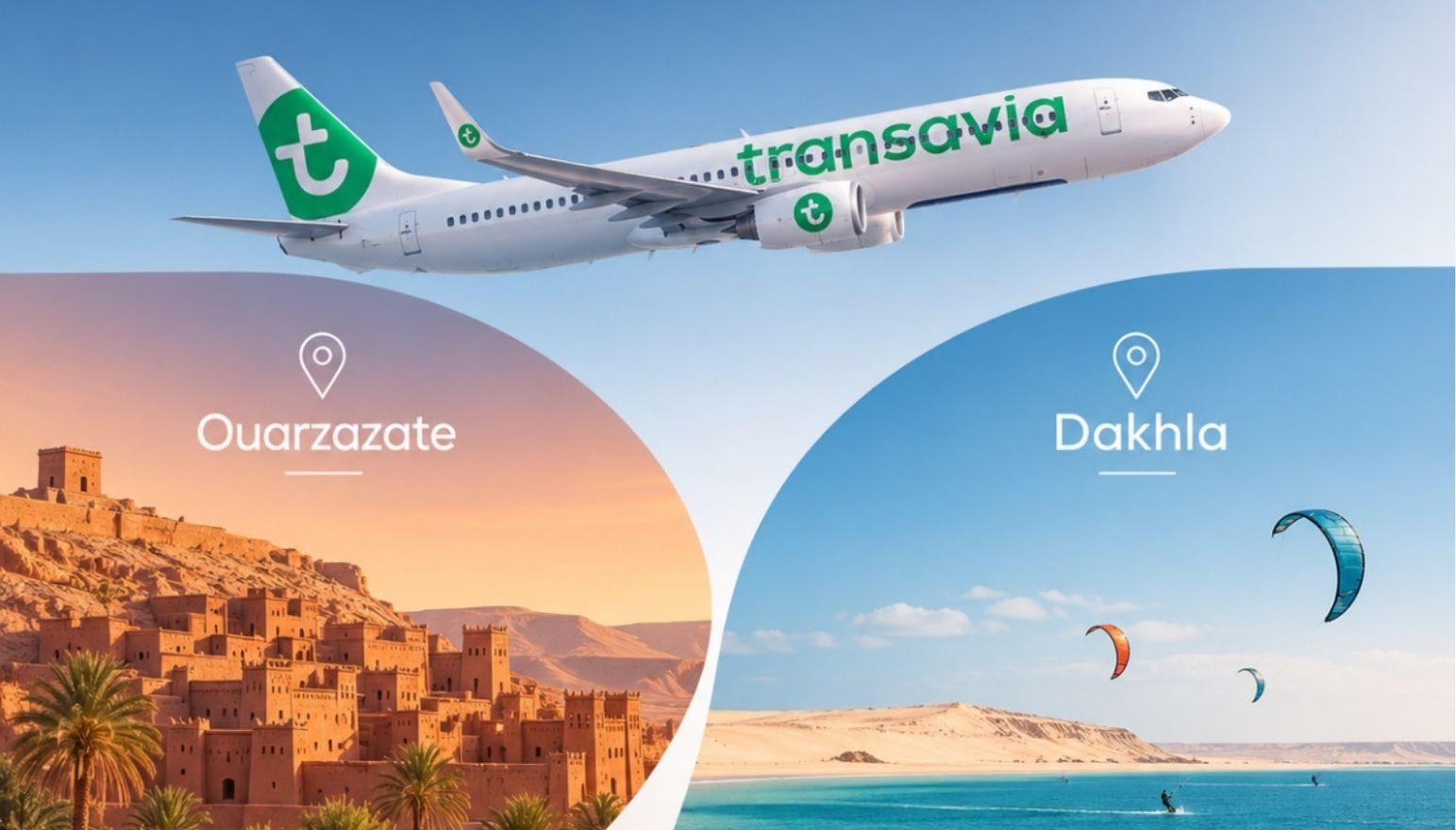 ONMT-Transavia : Paris-Orly renforce sa desserte vers Ouarzazate et Dakhla