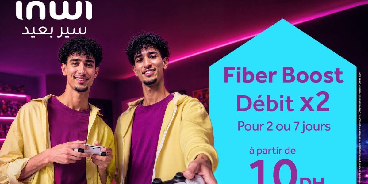 inwi lance Fiber Boost, une innovation qui double le débit Fibre à la demande