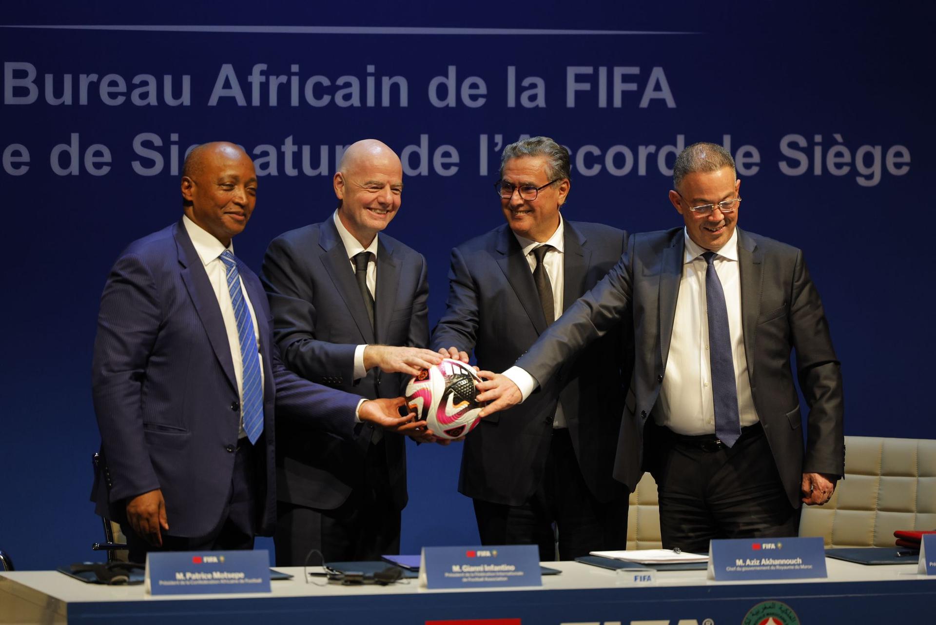 Football : la FIFA choisit Rabat pour son bureau régional en Afrique