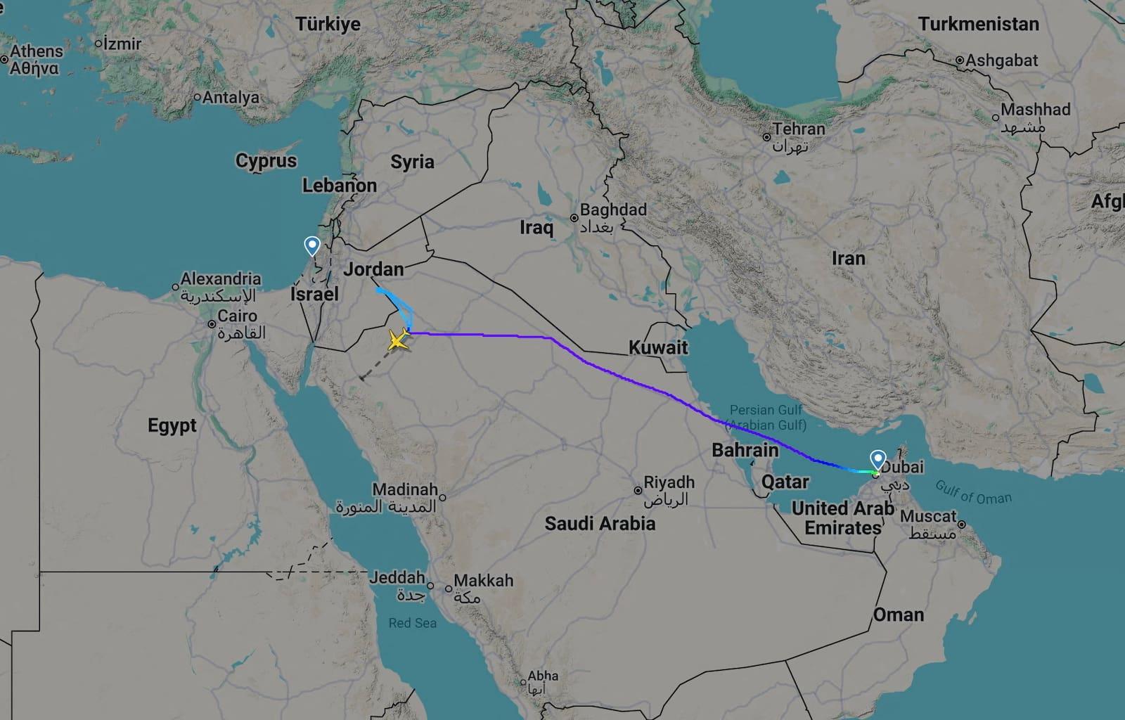 Vol Flydubai vers Tel-Aviv dérouté en Arabie saoudite : ce que l’on sait