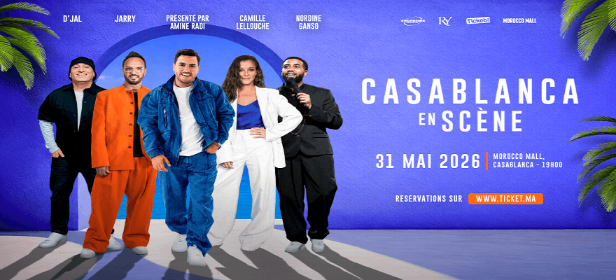 Casablanca en Scène : l’humour francophone s’invite au Morocco Mall