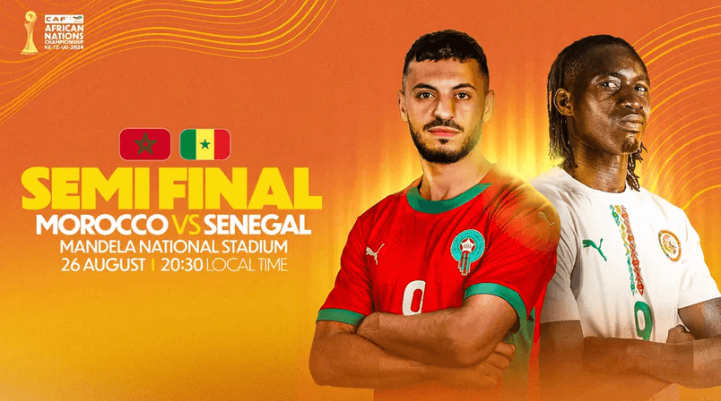 Maroc–Sénégal : où et quand suivre la demi-finale du CHAN 2024 ?