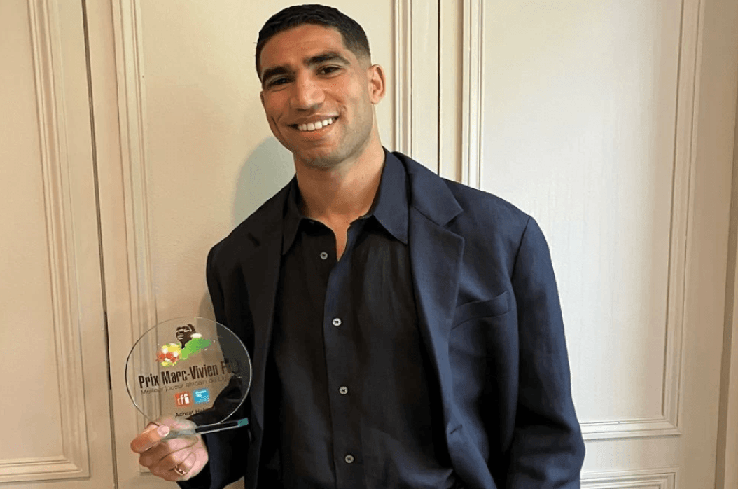 Prix Marc-Vivien Foé 2025 : Hakimi, flèche des Lions et roi des latéraux en Ligue 1