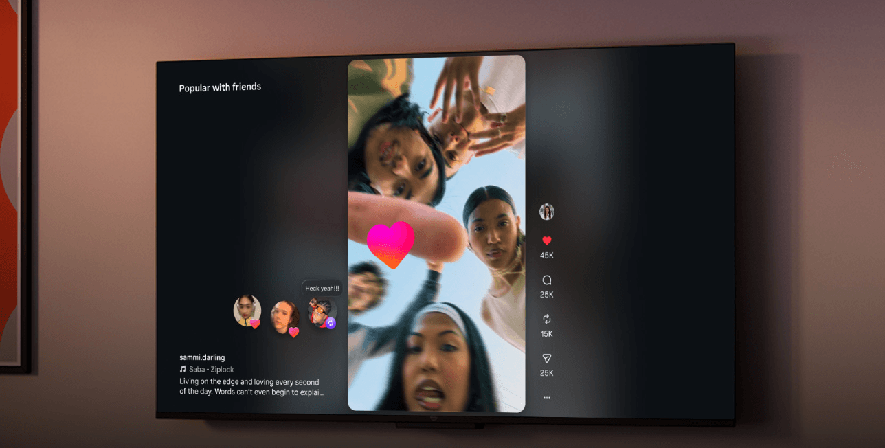 Instagram for TV : le réseau social s’invite dans votre salon