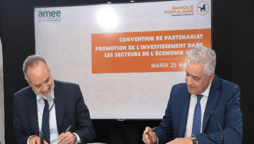 Economie verte : L'AMEE et le groupe BCP scellent leur partenariat