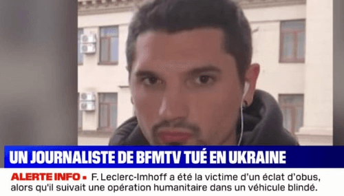 Journaliste français tué en Ukraine: L’UNESCO réclame une enquête