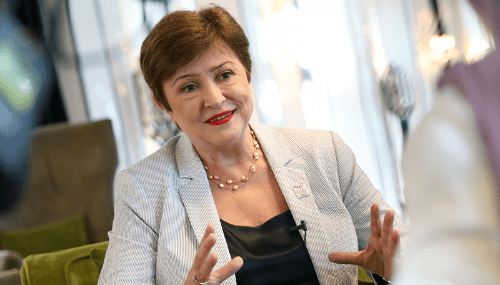 Interview avec la directrice générale du FMI, Kristalina Georgieva